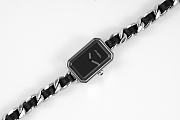 Chanel Premiere Iconic Chain Black Silver - 4