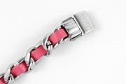 Chanel Premiere Iconic Chain Pink Silver - 5