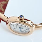 Cartier Baignoire Watch Rose Gold - 5