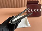 Gucci Grey Interior Bi-fold Wallet 11x9cm - 5