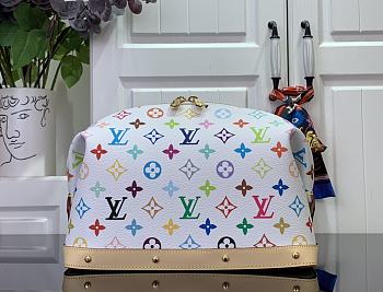 Louis Vuitton LV x TM Pochette Cosmétique White 27x18x9cm