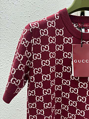 Gucci Reversible GG Wool Jacquard Top - 4