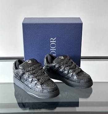 Dior B9S Skater Black Cannage Calfskin Sneaker