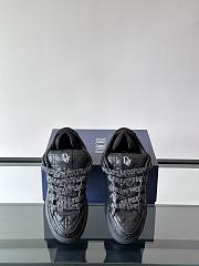 Dior B9S Skater Black Cannage Calfskin Sneaker - 5