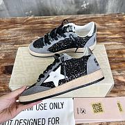 Golden Goose Ball Star Glitter Leather Star Sneaker - 1