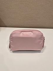 Prada Re-Nylon Necessaire Pink 12x8x3.5cm - 4