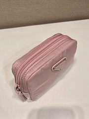 Prada Re-Nylon Necessaire Pink 12x8x3.5cm - 2