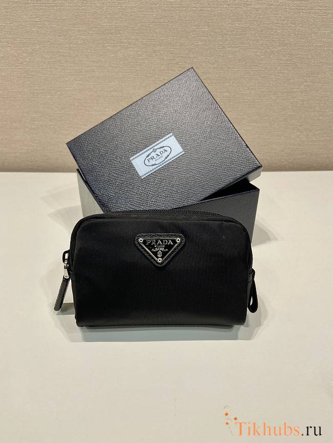 Prada Re-Nylon Necessaire Black 12x8x3.5cm - 1