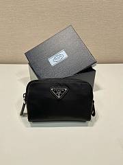 Prada Re-Nylon Necessaire Black 12x8x3.5cm - 1