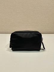 Prada Re-Nylon Necessaire Black 12x8x3.5cm - 3