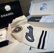 Chanel 24k White Scarf 200x30cm - 4