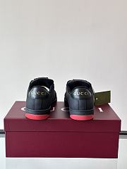 Gucci Screener Sneaker Black Red - 5