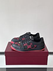 Gucci Screener Sneaker Black Red - 4