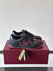 Gucci Screener Sneaker Black Red - 2