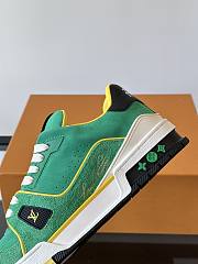 Louis Vuitton LV Green Trainer Sneaker - 5