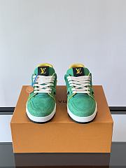 Louis Vuitton LV Green Trainer Sneaker - 3