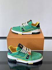 Louis Vuitton LV Green Trainer Sneaker - 2