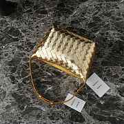 Bottega Veneta Mini Wallace Shoulder Bag Gold 20x13x9.5cm - 2