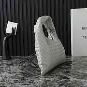 Bottega Veneta Small Hop Grey 41x20.5x7.5cm - 5