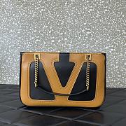 Valentino Garavani Viva Superstar Small Bag Black Brown 27x18x3cm - 1