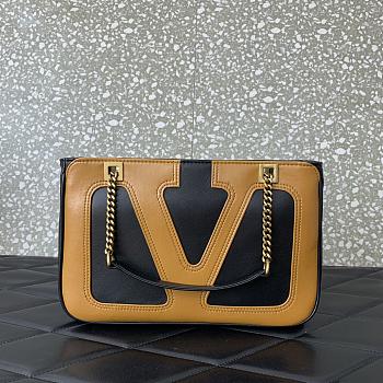 Valentino Garavani Viva Superstar Small Bag Black Brown 27x18x3cm