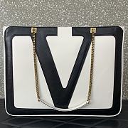 Valentino Garavani Viva Superstar Bag Black White 45x35x3cm - 1