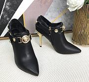 Versace Harness Black Bootie 10cm - 1