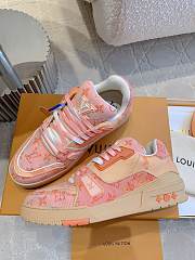 Louis Vuitton LV Trainer Orange Sneaker - 4