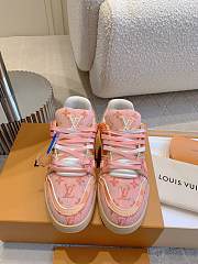 Louis Vuitton LV Trainer Orange Sneaker - 3