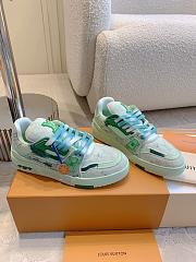 Louis Vuitton LV Green Trainer Sneaker 02 - 1