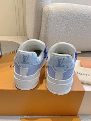 Louis Vuitton LV Blue Trainer Sneaker - 5