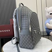 Gucci Ophidia Medium Backpack Grey 44x29.5x15cm - 4