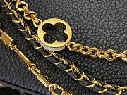 Louis Vuitton LV Capucines Mini Bag Black Taurillon 21x13.6x8cm - 2
