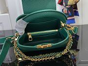 Louis Vuitton LV Capucines Mini Bag Green Taurillon 21x13.6x8cm - 3