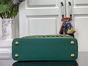 Louis Vuitton LV Capucines BB Bag Green Taurillon 27x17.3x9cm - 6