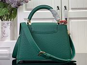 Louis Vuitton LV Capucines BB Bag Green Taurillon 27x17.3x9cm - 4