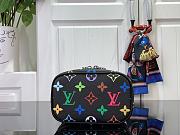 Louis Vuitton LV Nice Nano Black 14x10.2x8.5cm - 5