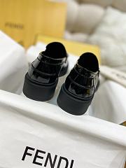 Fendi Filo Black Leather Loafer - 2