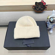 Prada White Beanie - 4