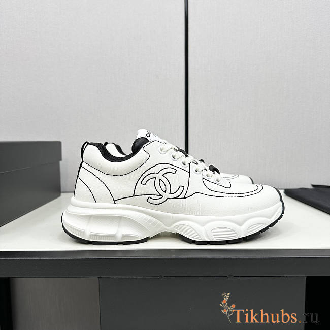 Chanel White Sneaker 06 - 1