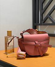 Loewe Mini Gate Dual Bag Soft Pink Calfskin 21x12.5x9cm - 4