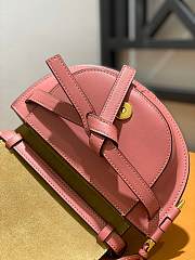 Loewe Mini Gate Dual Bag Soft Pink Calfskin 21x12.5x9cm - 3