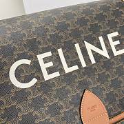 Celine Folco Triomphe Brown Bag 31x24x9cm - 3