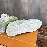 Louis Vuitton LV Trainer Sneaker Green 02 - 5