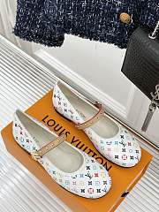 Louis Vuitton LV Romy Flat Ballerina TM White - 1