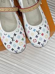 Louis Vuitton LV Romy Flat Ballerina TM White - 2