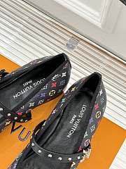 Louis Vuitton LV Romy Flat Ballerina TM Black - 5