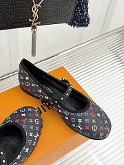 Louis Vuitton LV Romy Flat Ballerina TM Black - 2