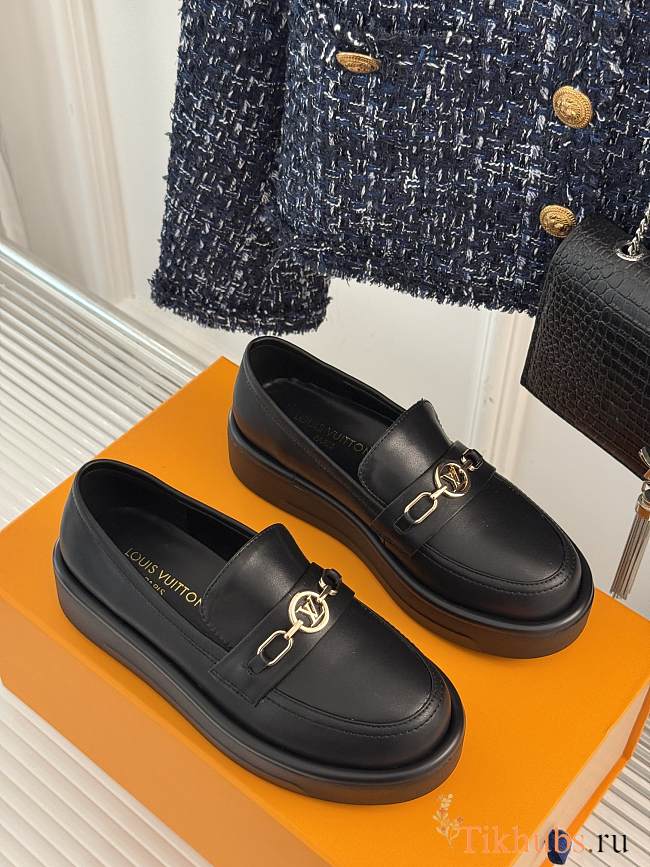 Louis Vuitton LV Black Loafer 02 - 1