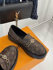 Louis Vuitton LV Monogram Brown Loafer - 4